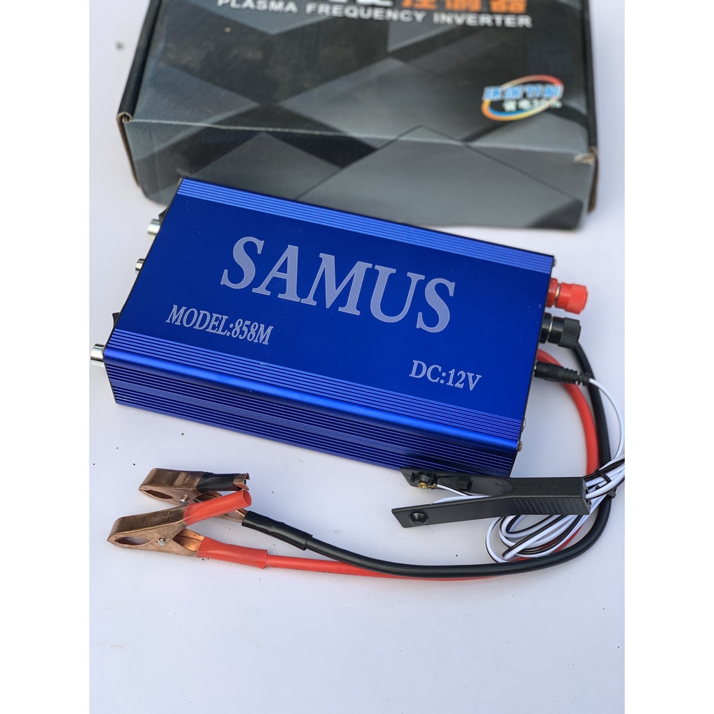 Máy Kích Điện Tử 12Fes SAMUS 12 Sò Kèm Cò Bóp {XANH}