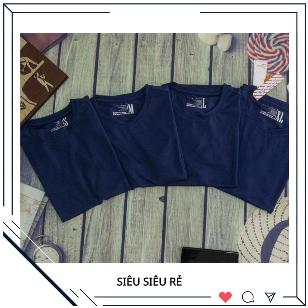 Áo Thun Nam Cổ Tròn Tay Ngắn Vải Cotton Mềm Mịn Cao Cấp A01-020 TaieSport