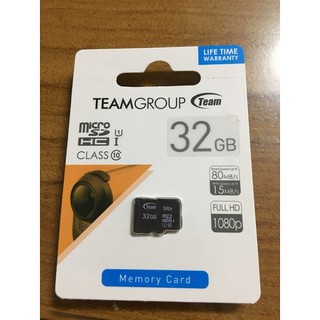 Thẻ nhớ microSDHC Team 32GB class 10 U1 kèm Adapter ( 12T)-salesaigononline2018