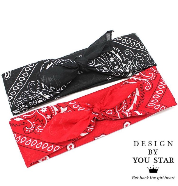 Khăn bandana / khăn turban 100% cotton