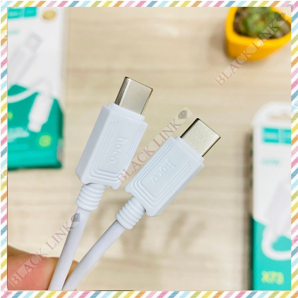 Dây Cáp Sạc HOCO X73 Type C to Type C - Dây Cáp Sạc Nhanh Pin Dự Phòng Tai Nghe Bluetooth Không Dây I12 Điện Thoại