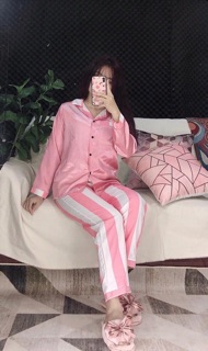 ĐỒ BỘ PIJAMA PHỐI PHI LỤA CAO CẤP