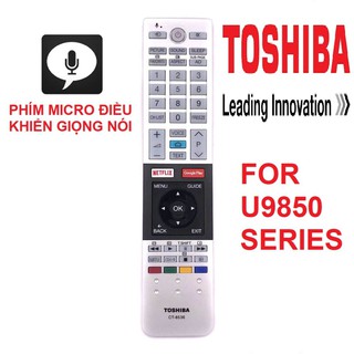 Điều khiển tv toshiba smart u9850