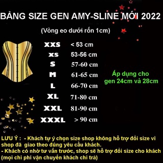 GEN SIẾT EO NỊT BỤNG ĐỊNH HÌNH EO #AMY #SLINE