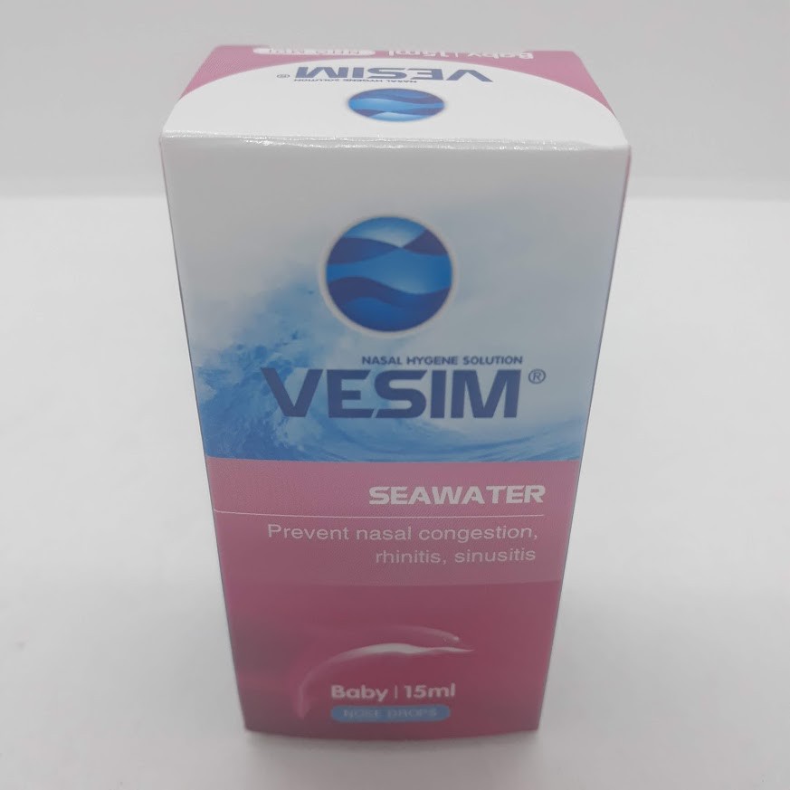 DUNG DỊCH NHỎ MŨI NƯỚC MUỐI BIỂN VESIM 15ml