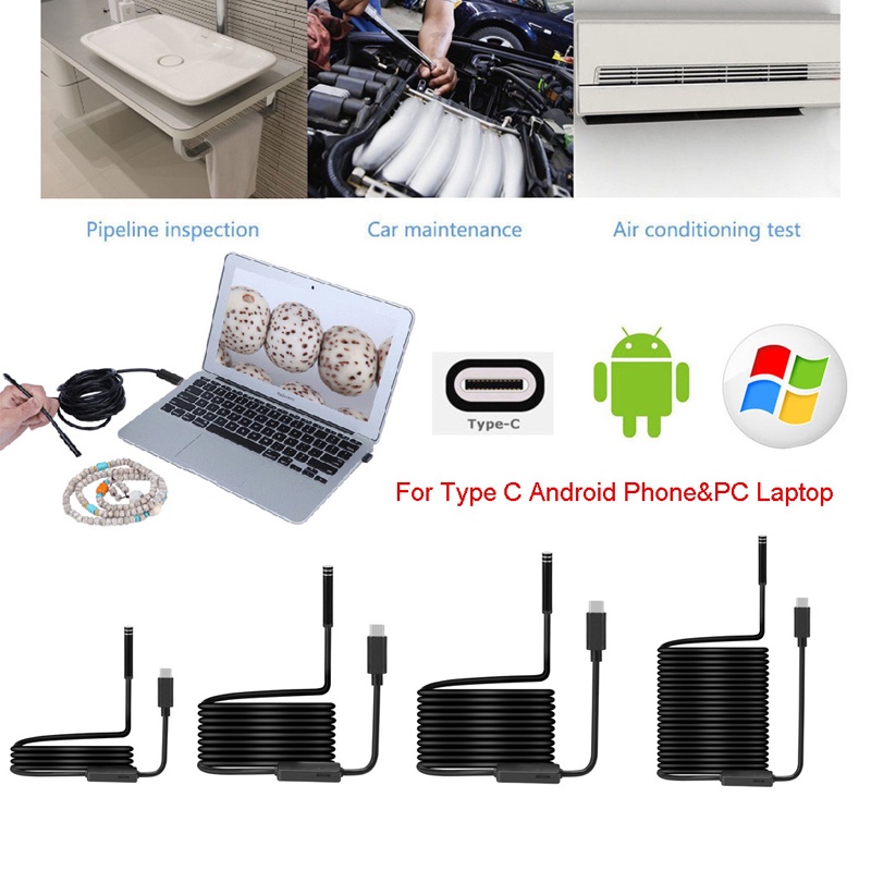 Camera Nội Soi Cổng USB Type C 5.5mm Cho PC Android