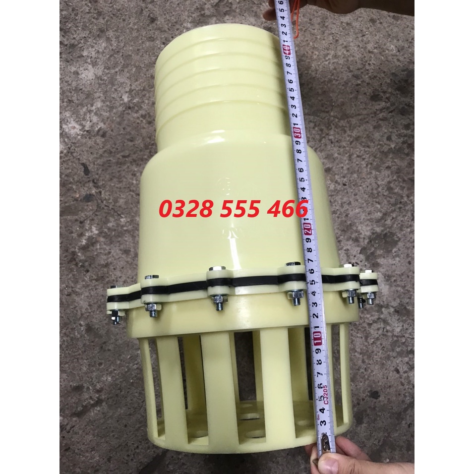 Lúp pê phi 200 mm  gắn ống khấc , chất liệu PVC