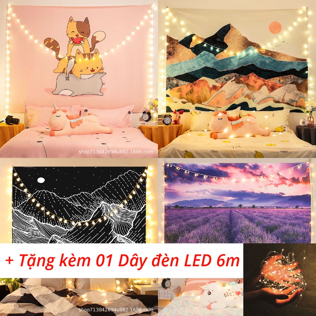 – Thảm Trang Trí Dán Tường Đa Dạng Mẫu Mã
