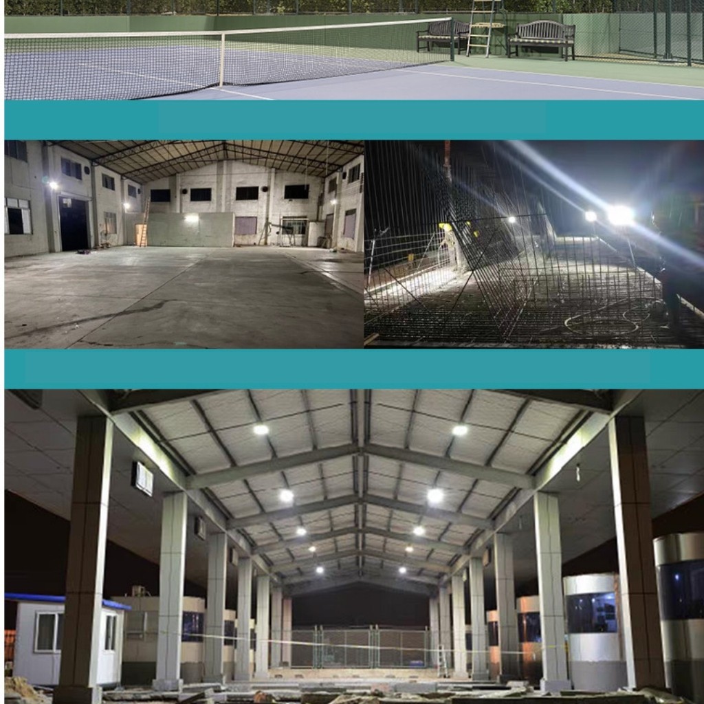 Đèn pha LED 50W 30w 20w IP66 siêu sáng chiếu sáng ngoài trời ánh sáng trắng, ánh sáng vàng, đèn xưởng, đèn công trình