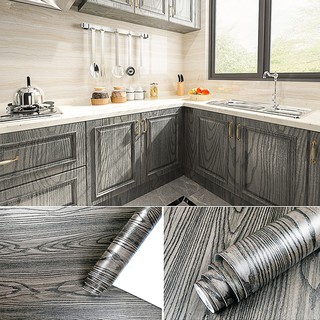 Sticker PVC vân gỗ dành cho bàn/ tủ/ cửa chống nước