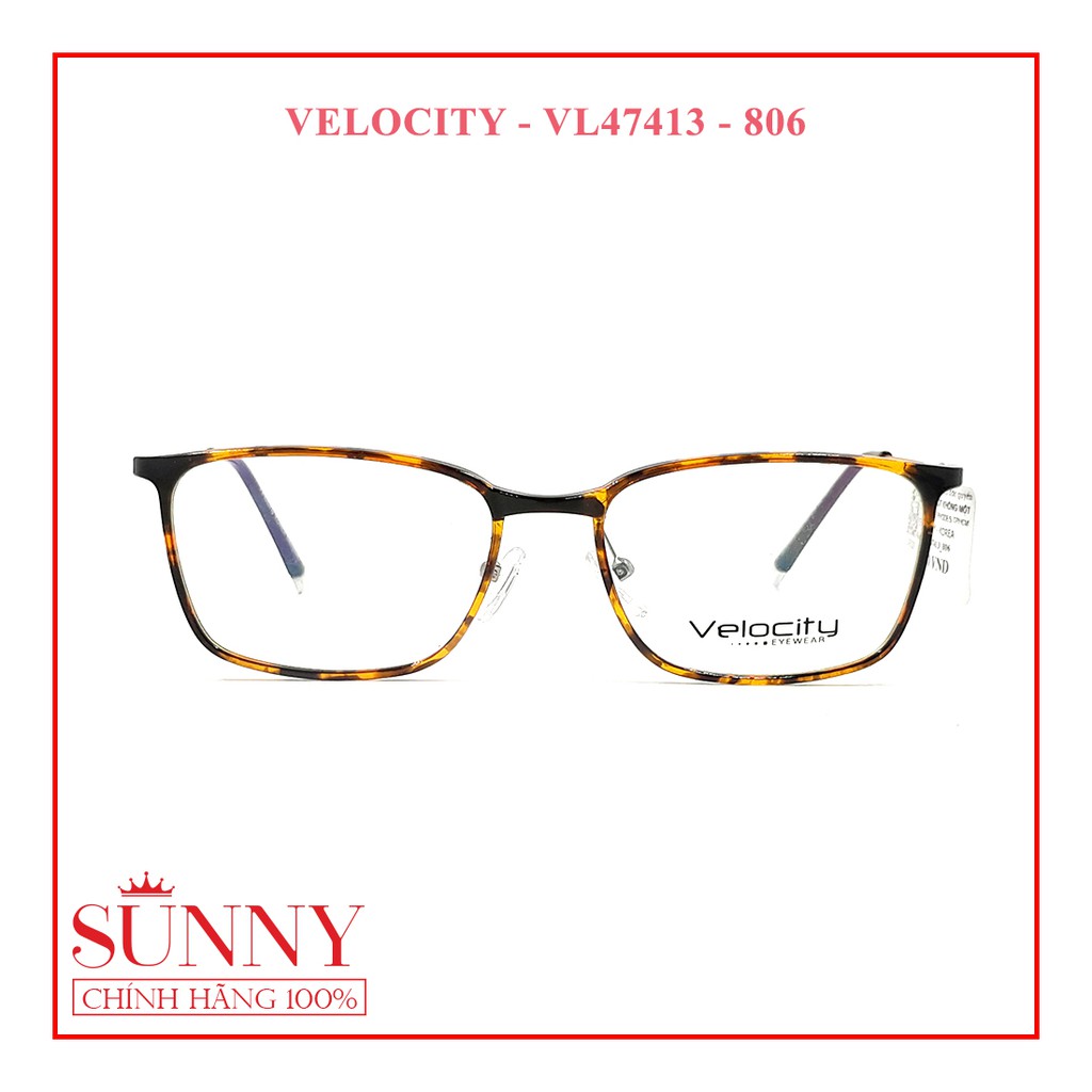 VL47413 - Gọng kính nam nữ Velocity chính hãng Korea