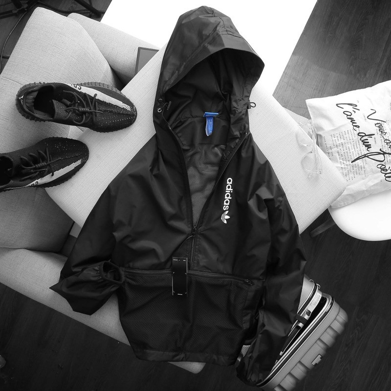 Áo khoác gió có mũ 2 lớp nhiều mẫu AKG2K1