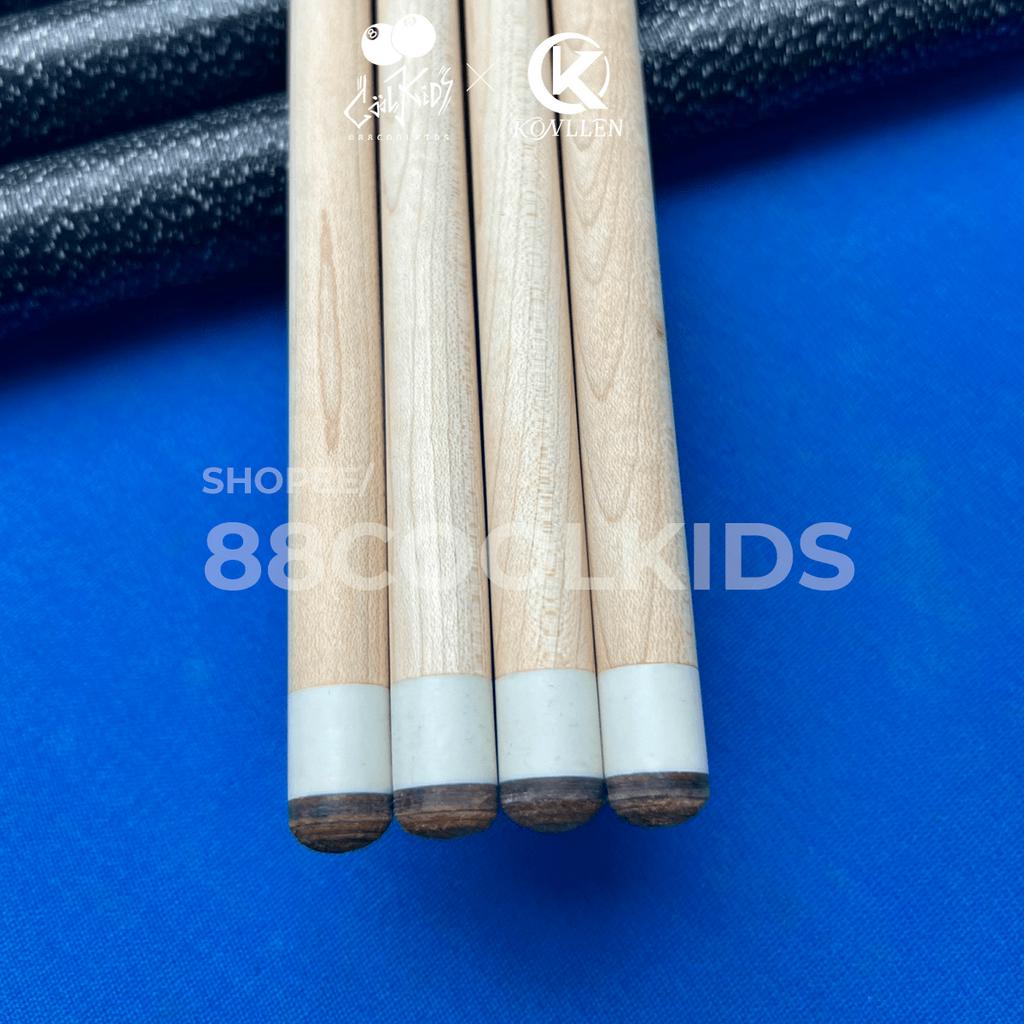 Cơ Bida Lỗ Konllen New 2023 Gỗ Maple - Gậy Bi A Cá Nhân Tiêu Chuẩn Có ốc tăng chỉnh, nặng 550g