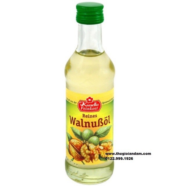 Dầu Óc Chó Cho Bé Ăn Dặm Đức 100ml (Thế Giới Ăn Dặm)