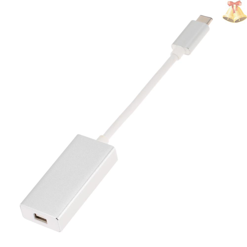 Adapter nối USB 3.1 Type-C với cổng màn hình MDP Mini DP 1080p HDTV cho MacBook 12" Google Chromebook Pixel