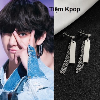 Khuyên tai giống BTS V trong mv fake love
