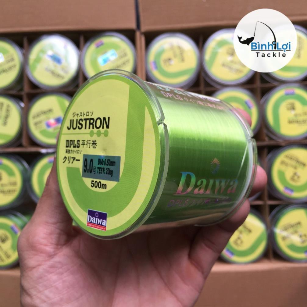 Dây Cước Câu Cá Siêu Bền Daiwa Justron Dài 500m ( Có Đủ Màu, Đủ Size ) – Dây Cước Câu Cá Nhật Bản
