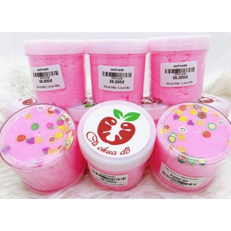 Slime Mây Shop Cà Chua Đỏ, I Love Candy 120ml