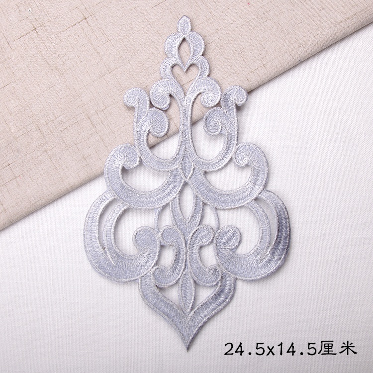 1 Sticker Ủi Thêu Hình Bông Hoa