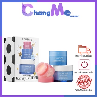 💖𝙁𝙍𝙀𝙀 𝙎𝙃𝙄𝙋💖 Set 3 món Laneige Sephora Birthday Minisize