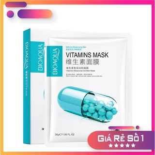 Mặt Nạ Viên Thuốc Bioaqua Dưỡng Ẩm Se Khít Lỗ Chân Lông Vitamins Mask Soft And Moisturizing Skin 