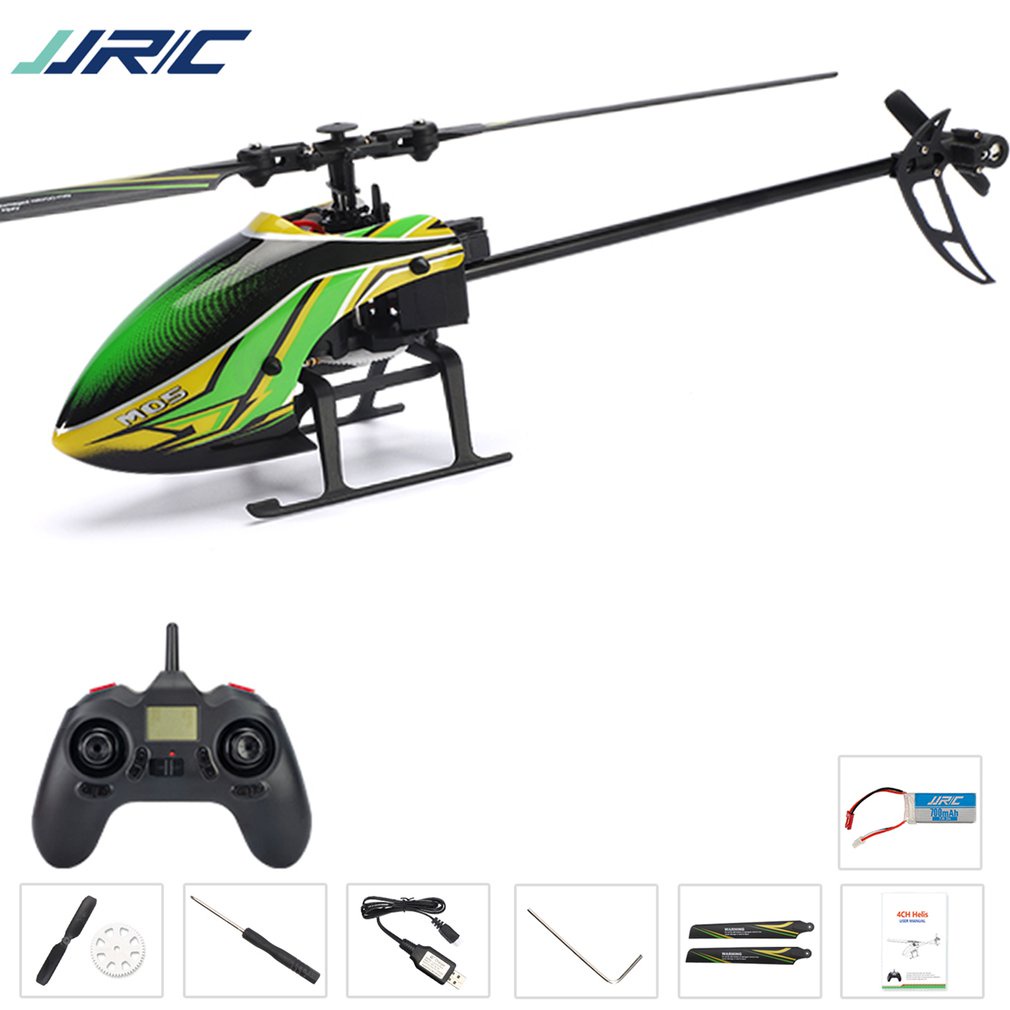Máy bay trực thăng JJR / C M05 RC 6 trục 4 kênh 2.4G Điều khiển từ xa Máy bay điện tử Độ cao Giữ máy bay đồ chơi Quadcop