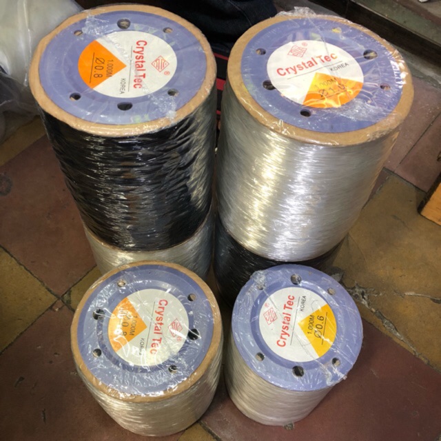 Cước thun xỏ chuỗi hạt 0,8 ly-1 ly