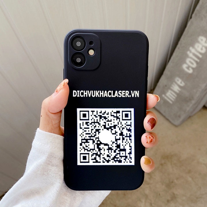 Ốp Lưng Silicon Lót Nhung Iphone 11, 12 Khắc Laser Theo Yêu Cầu