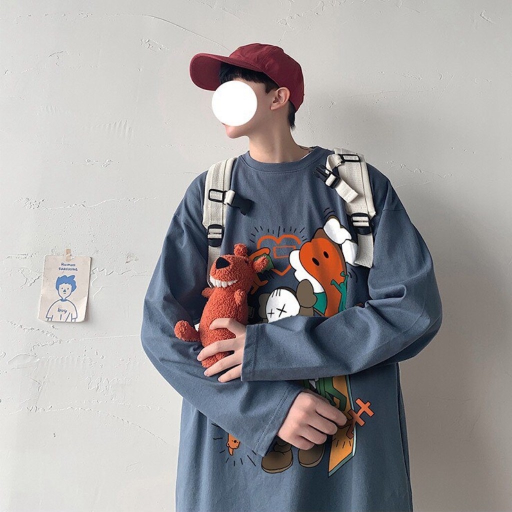 Áo sweater nam DVT hàng quảng châu cao cấp, vải cotton co giãn 4 chiều, thoáng mát A06 | BigBuy360 - bigbuy360.vn