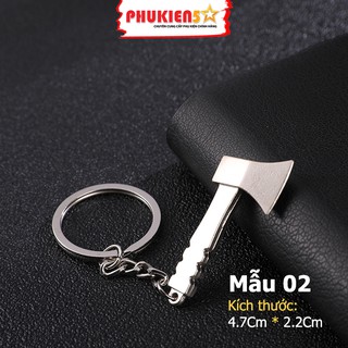 Móc khóa Cơ Khí đẹp - Chất liệu Inox sáng bóng(Mẫu 02)