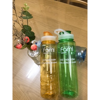 Bình Đựng Nước Cá Nhân Tiện Dụng Dung Tích 1000ml - Quà Tặng Fami
