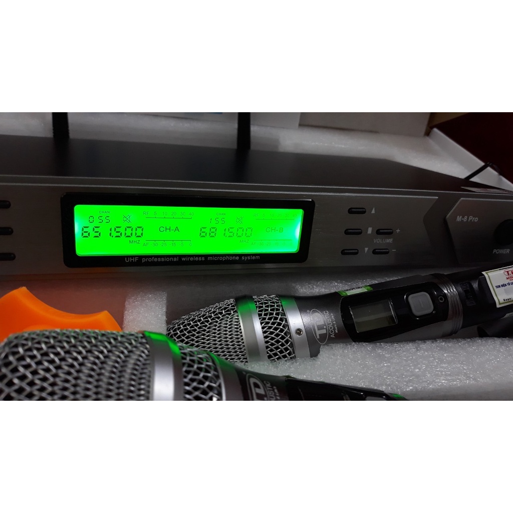 Micro không dây TD Acoustic M8 Pro - Hàng Chính Hãng 2022 - Gia Khang Shop
