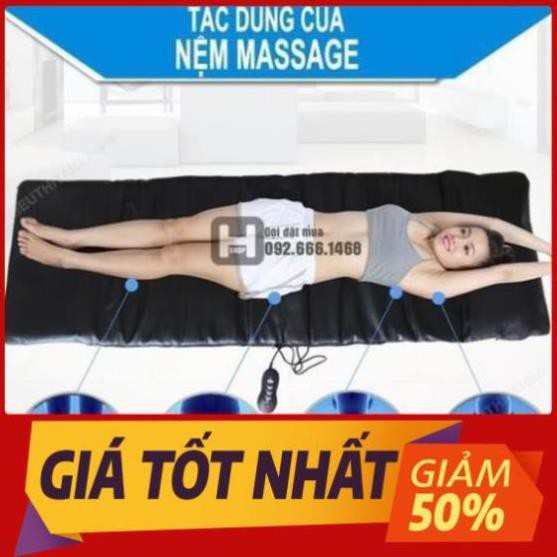 Đệm massage - nệm matxa toàn thân hồng ngoại cao cấp