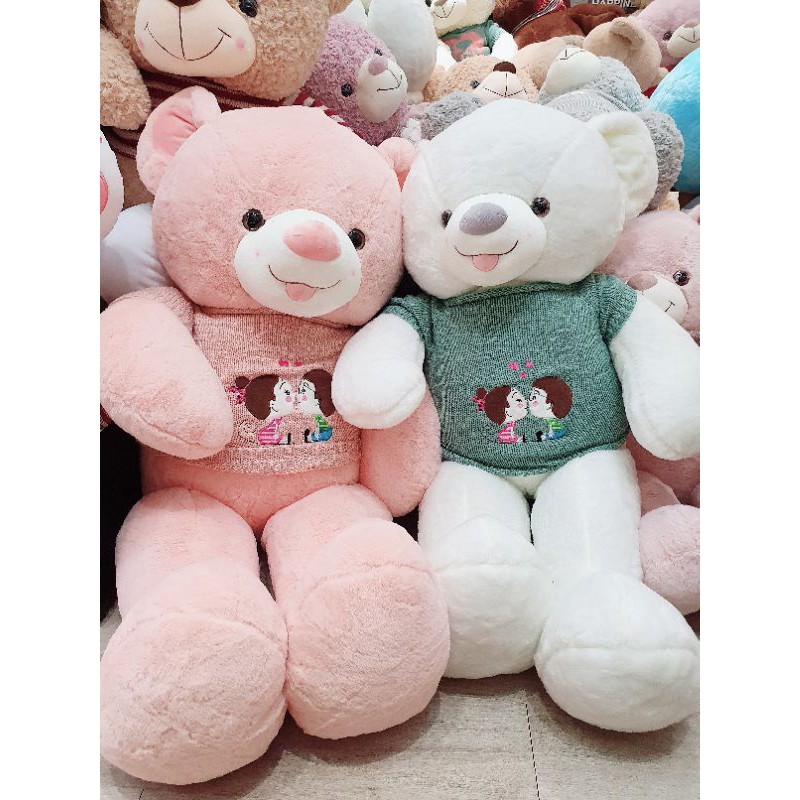 Teddy áo len Big Size hàng cao cấp lông mịn (Hình thật chụp tại shop CMT8)