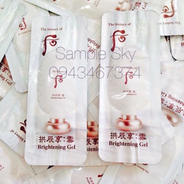 Tẩy da chết-Whoo Brightening Gel