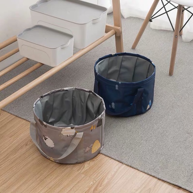 Túi Ngâm chân gấp gọn có quai xách thiết kế thông minh dễ sử dụng