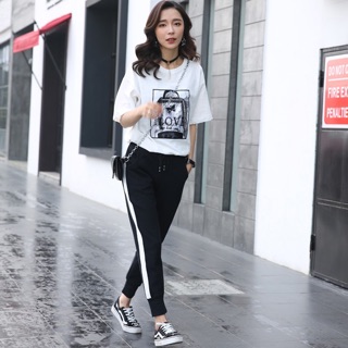 Quần Umi Sọc Bo Gấu - Cá Tính