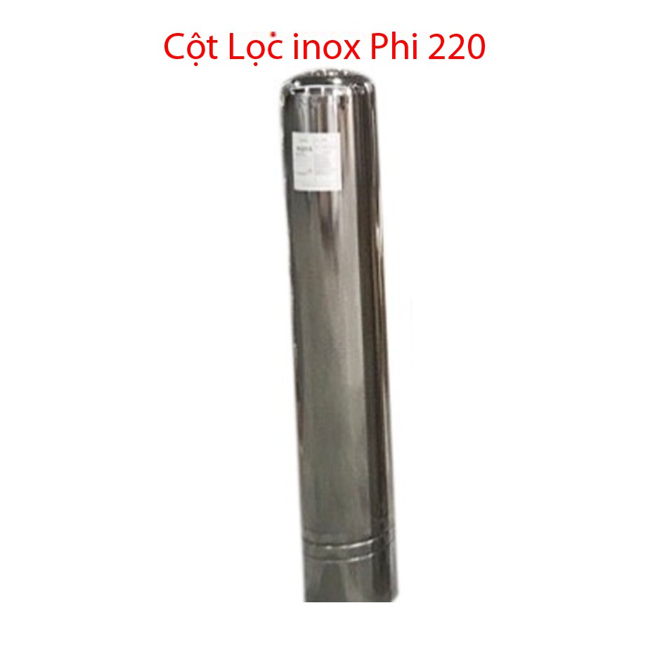 cột lọc inox khử mùi, khử sắt, nâng pH, lọc phèn ( đã có vật liệu lọc)