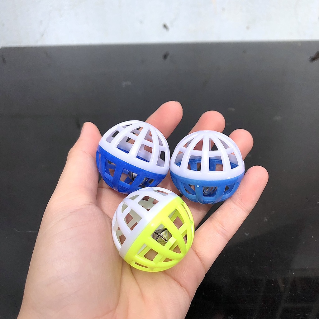 Banh nhựa lục lạc đồ chơi cho mèo