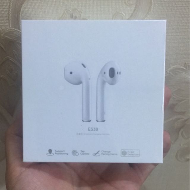 Tai nghe bluetooth Hoco ES39 định vị đổi tên hỗ trợ sạc không dây - hàng chính hãng