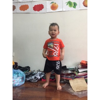 Đồ bộ trẻ em chất thun cotton giá 50k