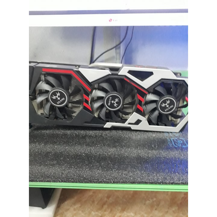 Card VGA Colorful GTX 1060 3G igame uptop 3 fan