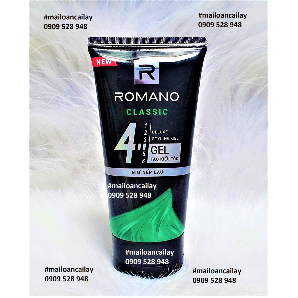 Gel vuốt tóc Romano Classic giữ nếp lâu 150g