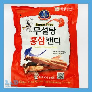 Kẹo hồng sâm không đường 365 hàn quốc 500gr