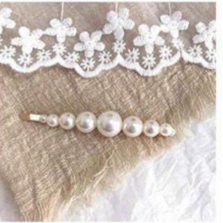 Kẹp tóc đính Hạt phong cách Hàn Quốc