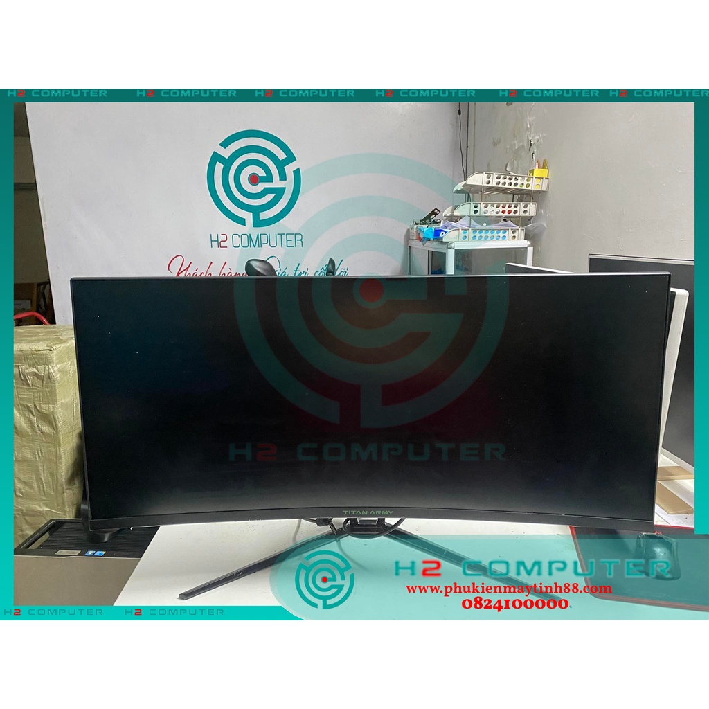 Màn hình máy tính Ultrawide TITanARMY 35INCH CONG 75HZ Cũ