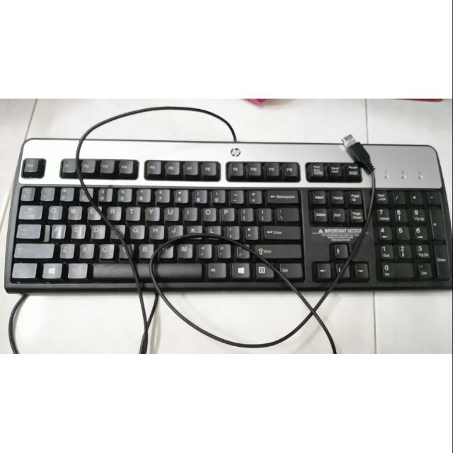 Bàn Phím HP cũ. Zin còn rất mới