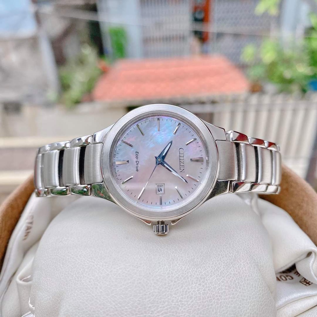 Đồng hồ nữ chính hãng Citizen EW2520-56Y Dòng Citizen Eco Drive -Máy pin-Kính cứng