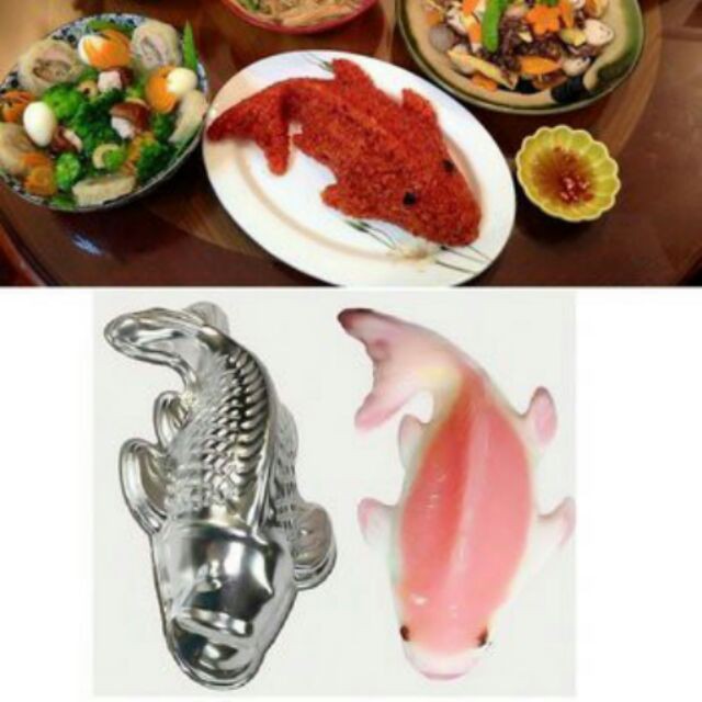(CÁ CHÉP NHỎ)Khuôn xôi hình cá chép bé-Khuôn xôi cá chép tiện dụng
