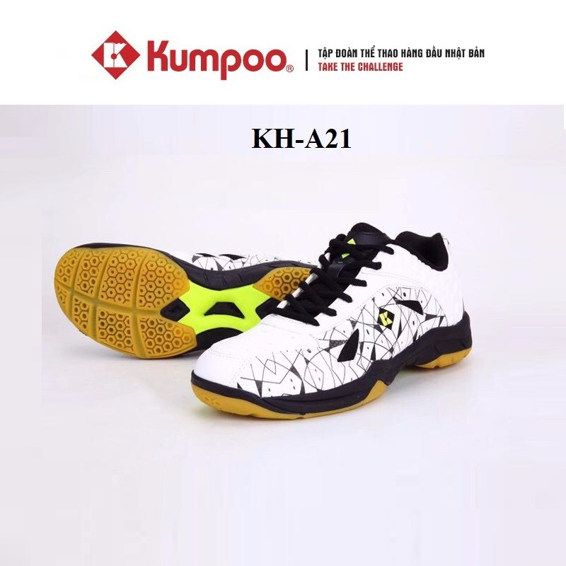 Giày cầu lông KUMPOO KH A21 – Trắng